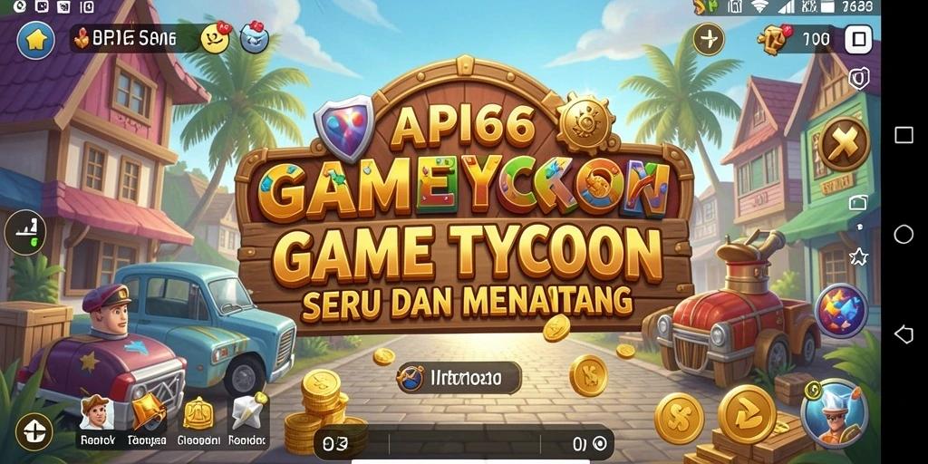 Tampilan gameplay yang menegangkan dan strategis dalam API66.