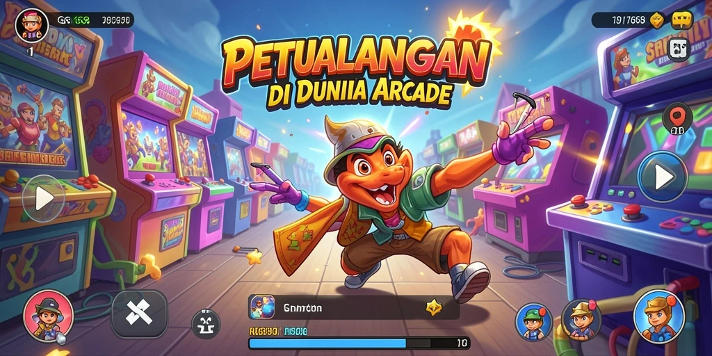 Screenshot G668 menampilkan aksi seru gameplay Arcade.