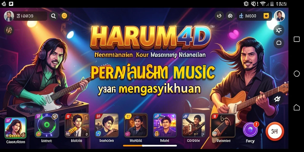 Tampilan gameplay HARUM4D yang seru dan interaktif.