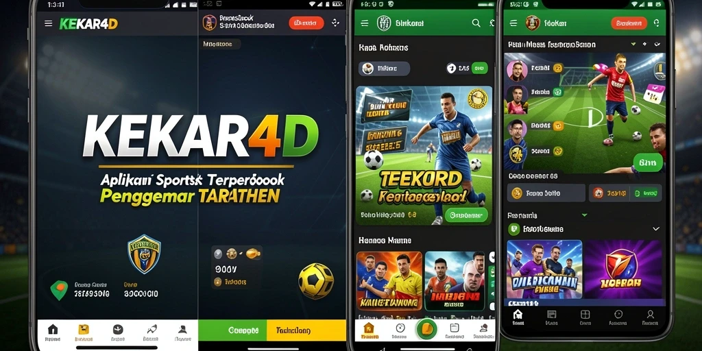 Tampilan gameplay menarik dari aplikasi Sportsbook KEKAR4D.