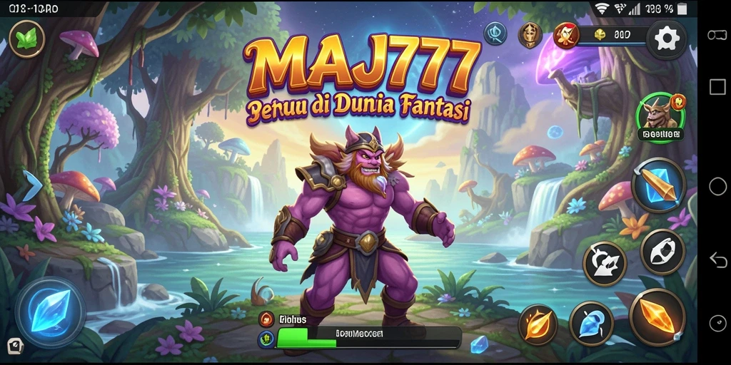 Tampilan gameplay seru dari MAJ777 yang memikat.