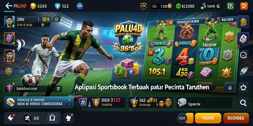 Tampilan gameplay menarik dari aplikasi Sportsbook PALU4D.