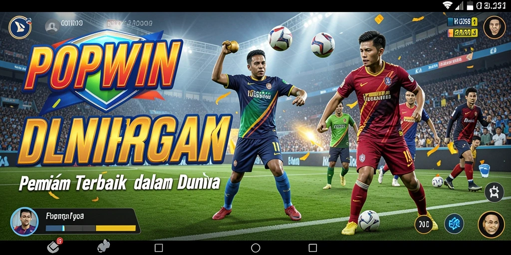 Tampilan screenshot gameplay POPWIN yang dinamis dan menantang.