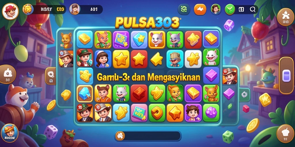 Tampilan gameplay PULSA303 yang menarik dan seru.
