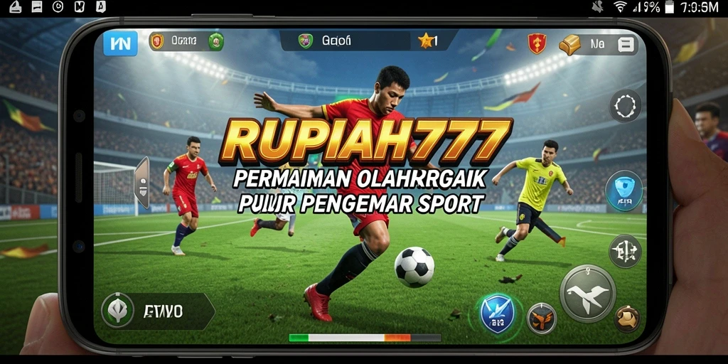 Tangkapan layar gameplay <strong>RUPIAH777</strong> menampilkan fitur interaktif dan serunya permainan olahraga.