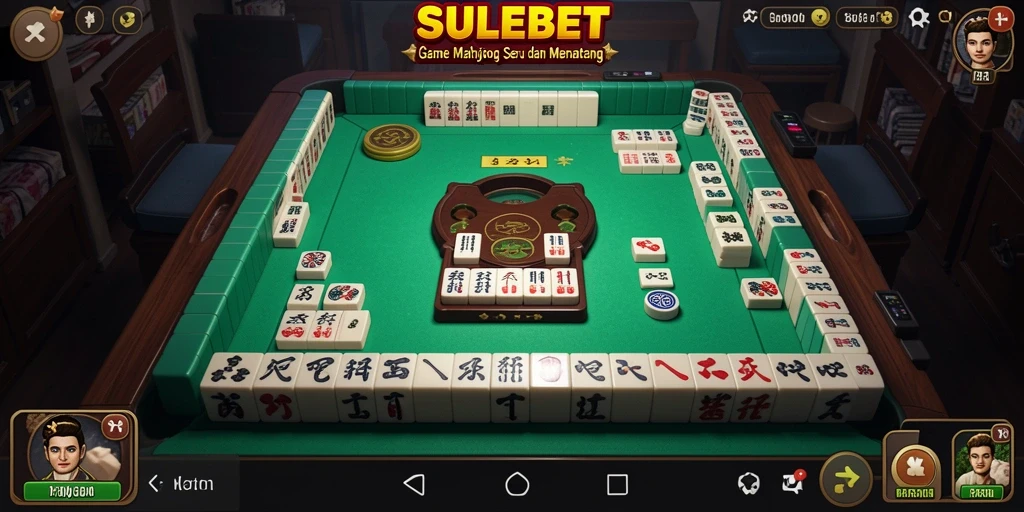 Screenshot gameplay SULEBET yang menampilkan suasana permainan Mahjong.